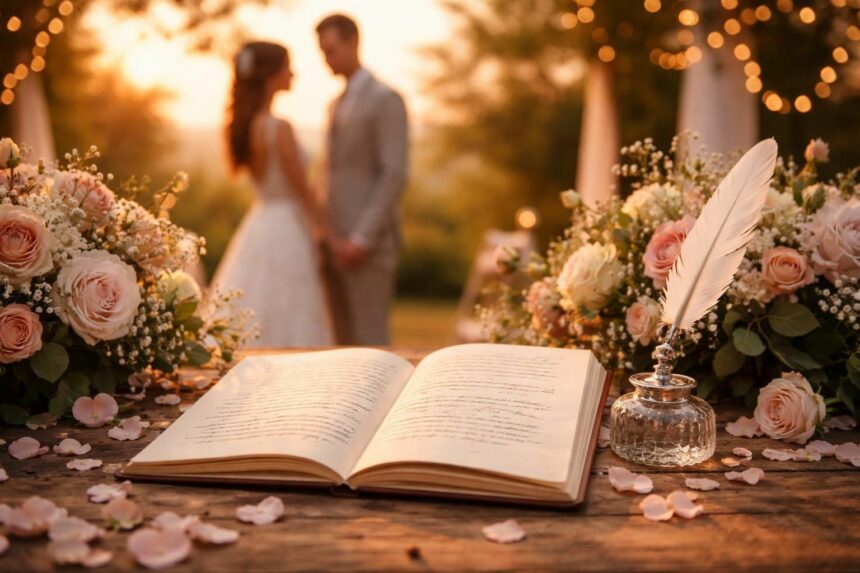 Inspiration pour un beau texte de mariage original découvrez des idées originales et inspirantes pour rédiger un texte de mariage unique et émouvant qui marquera les esprits.