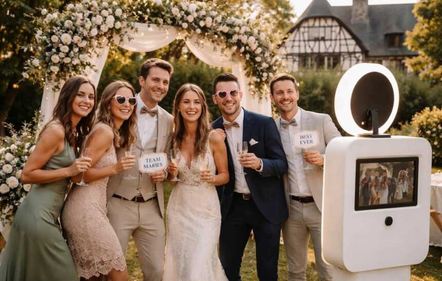 La meilleure location de photobooth à Rennes pour un mariage inoubliable louez le meilleur photobooth à rennes pour rendre votre mariage inoubliable avec des souvenirs amusants et conviviaux.