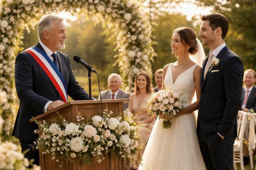 Le discours du maire lors de la cérémonie civile de mariage découvrez le discours émouvant du maire lors de la cérémonie civile de mariage, célébrant l'union et l'engagement des mariés avec des mots chaleureux et inspirants.