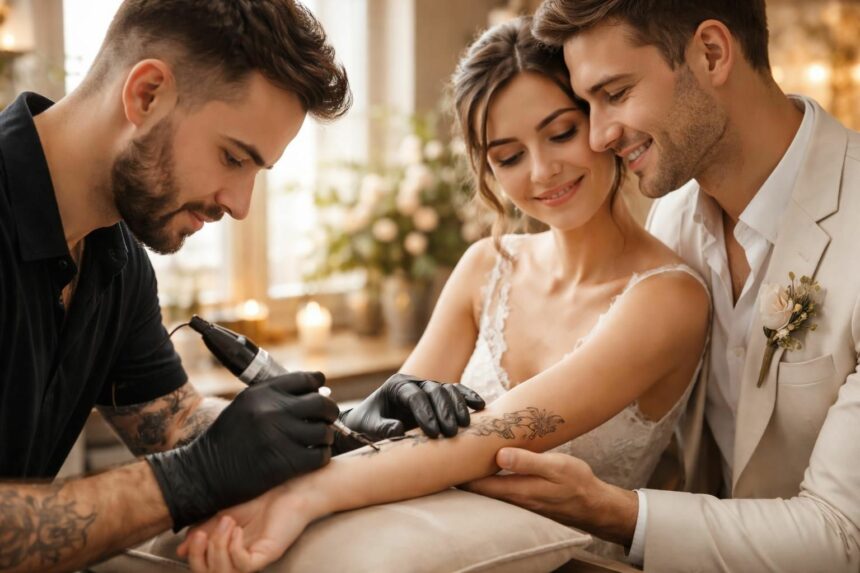 Le tatoueur pour un mariage : une touche artistique pour votre grand jour découvrez comment un tatoueur peut ajouter une touche artistique unique à votre mariage, rendant votre grand jour encore plus mémorable et personnalisé.