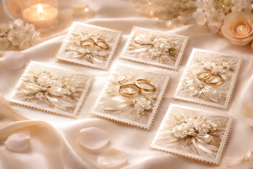 Les meilleurs timbres-poste personnalisés pour un mariage inoubliable découvrez nos timbres-poste personnalisés uniques pour rendre votre mariage inoubliable. ajoutez une touche d'élégance et de charme à vos invitations avec des designs sur mesure.