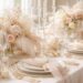 découvrez comment les plumes apportent une touche d'élégance indispensable à la décoration de votre table de mariage, pour un charme unique et raffiné.