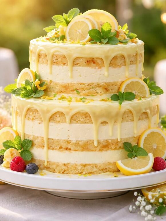 Les secrets d'un wedding cake au citron inoubliable découvrez les secrets pour réaliser un wedding cake au citron inoubliable, alliant saveurs fraîches et élégance pour un dessert de mariage parfait.