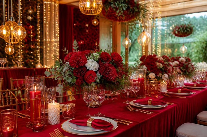Les tendances incontournables en décoration de mariage rouge pour 2026 découvrez les tendances incontournables en décoration de mariage rouge pour 2026 et créez une atmosphère unique, élégante et pleine de passion pour votre grand jour.