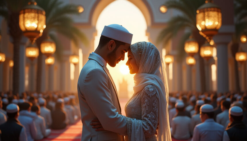 découvrez la signification profonde des voeux de mariage en islam. entre spiritualité et engagement, explorez comment cette promesse sacrée unit deux âmes dans le respect et l’amour selon la tradition musulmane.