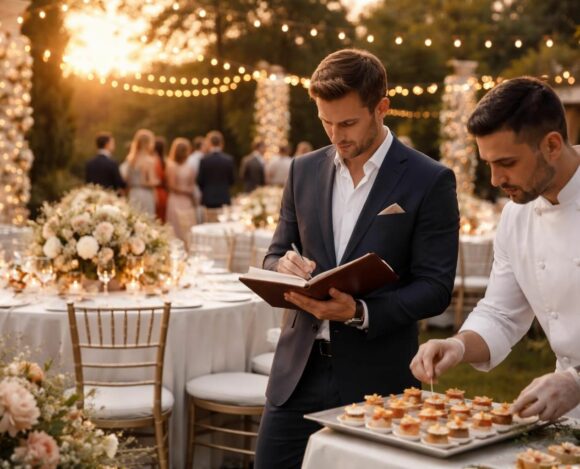 Mariage de luxe : wedding planner + traiteur, comment s’organiser découvrez comment organiser un mariage de luxe parfait avec l'aide d'un wedding planner et d'un traiteur. conseils et astuces pour une cérémonie élégante et sans stress.