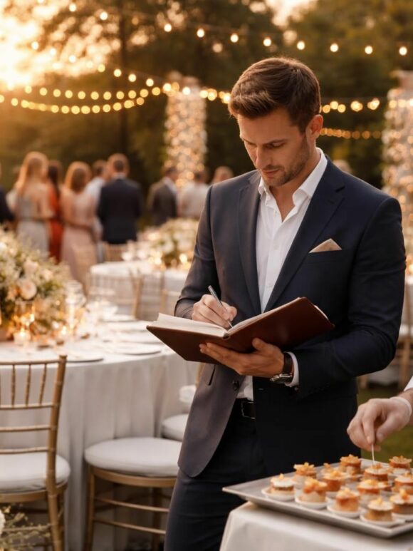 Mariage de luxe : wedding planner + traiteur, comment s’organiser découvrez comment organiser un mariage de luxe parfait avec l'aide d'un wedding planner et d'un traiteur. conseils et astuces pour une cérémonie élégante et sans stress.