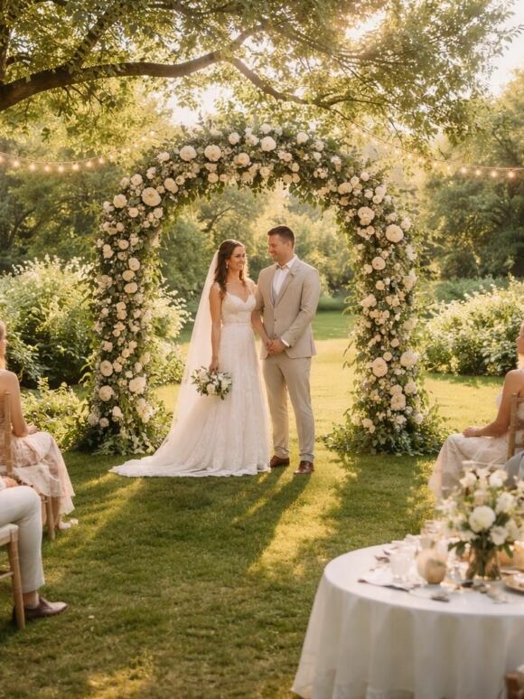 Mariage en plein air sous le thème intime de la garden-party découvrez comment organiser un mariage en plein air sous le thème intime de la garden-party, pour une célébration élégante et conviviale au cœur de la nature.