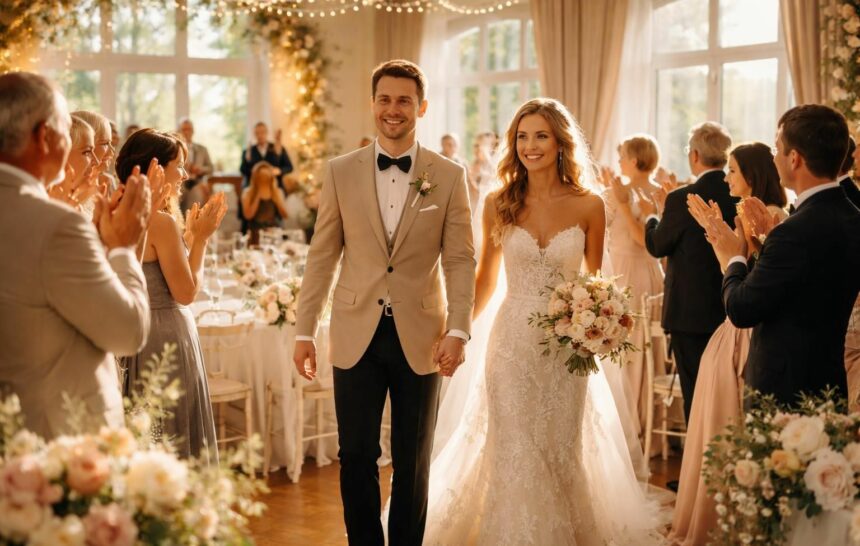 Musique idéale pour l'entrée des mariés dans la salle découvrez la musique idéale pour l'entrée des mariés dans la salle, une sélection parfaite pour créer une ambiance magique et inoubliable lors de votre mariage.