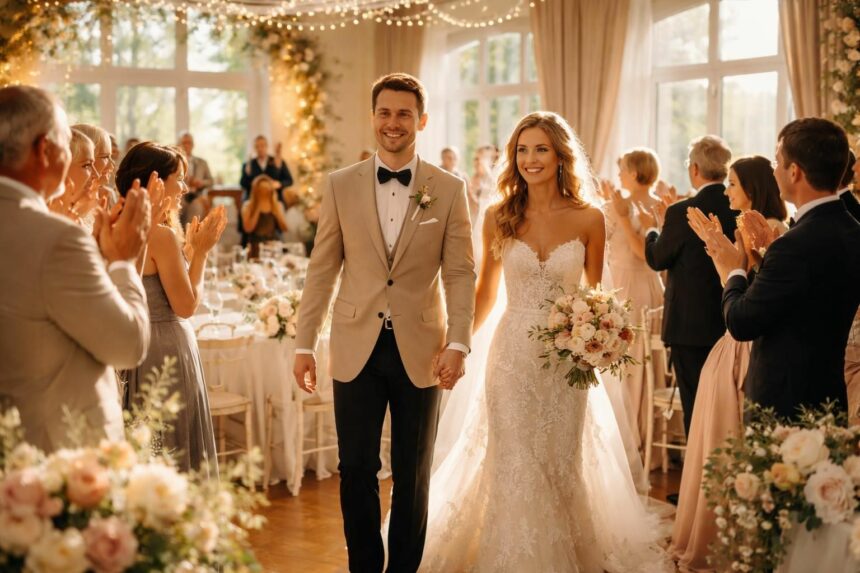 Musique idéale pour l'entrée des mariés dans la salle découvrez la musique idéale pour l'entrée des mariés dans la salle, une sélection parfaite pour créer une ambiance magique et inoubliable lors de votre mariage.