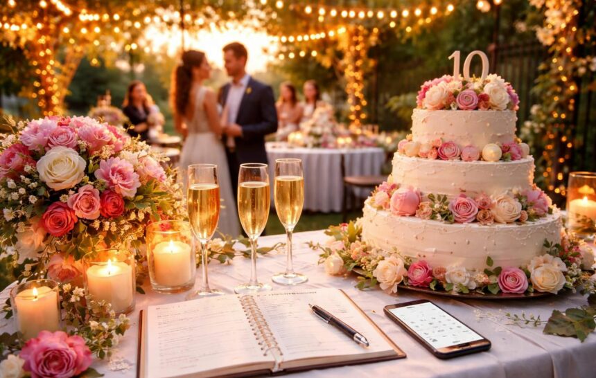 Organiser un anniversaire de mariage inoubliable en 10 étapes découvrez comment organiser un anniversaire de mariage inoubliable en 10 étapes simples et efficaces pour célébrer votre amour avec élégance et émotion.