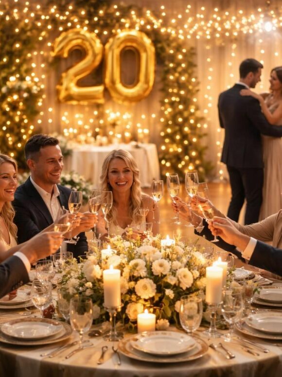 Organiser un anniversaire de mariage pour 20 ans : 10 idées inoubliables découvrez 10 idées inoubliables pour organiser un anniversaire de mariage de 20 ans réussi et mémorable, avec des conseils pratiques et inspirations originales.