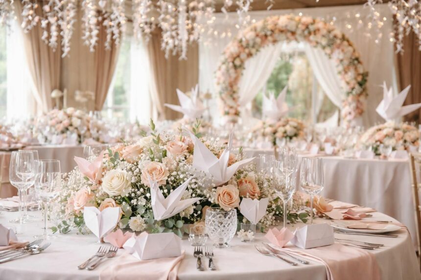Origami pour un mariage : des idées créatives pour embellir votre jour spécial découvrez des idées créatives d'origami pour sublimer votre mariage et rendre votre jour spécial encore plus mémorable avec des décorations élégantes et personnalisées.