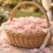 découvrez notre panier de pétales idéal pour une cérémonie de mariage romantique. parfait pour ajouter une touche d'élégance et de douceur à votre grand jour.