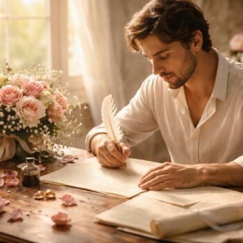 Poème d’amour pour un mariage : comment écrire des vers inoubliables découvrez comment écrire des poèmes d'amour inoubliables pour un mariage et créez des vers touchants qui rendront ce moment unique et mémorable.