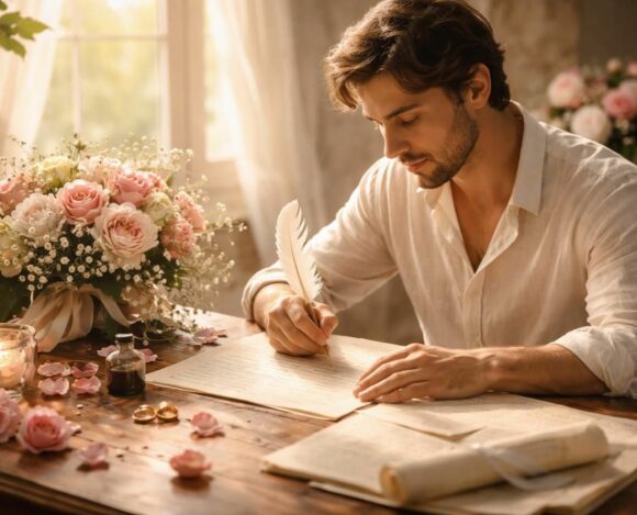 Poème d’amour pour un mariage : comment écrire des vers inoubliables découvrez comment écrire des poèmes d'amour inoubliables pour un mariage et créez des vers touchants qui rendront ce moment unique et mémorable.