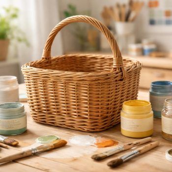 découvrez quelles peintures choisir pour peindre un panier en osier et transformez-le avec les meilleures options adaptées à ce matériau naturel.