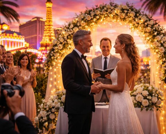 Se remarier à Las Vegas : un guide pour une cérémonie inoubliable découvrez notre guide complet pour se remarier à las vegas et organiser une cérémonie inoubliable, pleine de magie et d'émotions dans la ville des mariages.