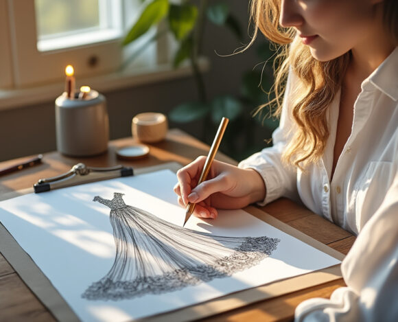 découvrez comment dessiner facilement une robe de mariée en alliant technique et créativité. suivez nos conseils étape par étape pour réaliser des croquis élégants, même si vous débutez en dessin de mode.
