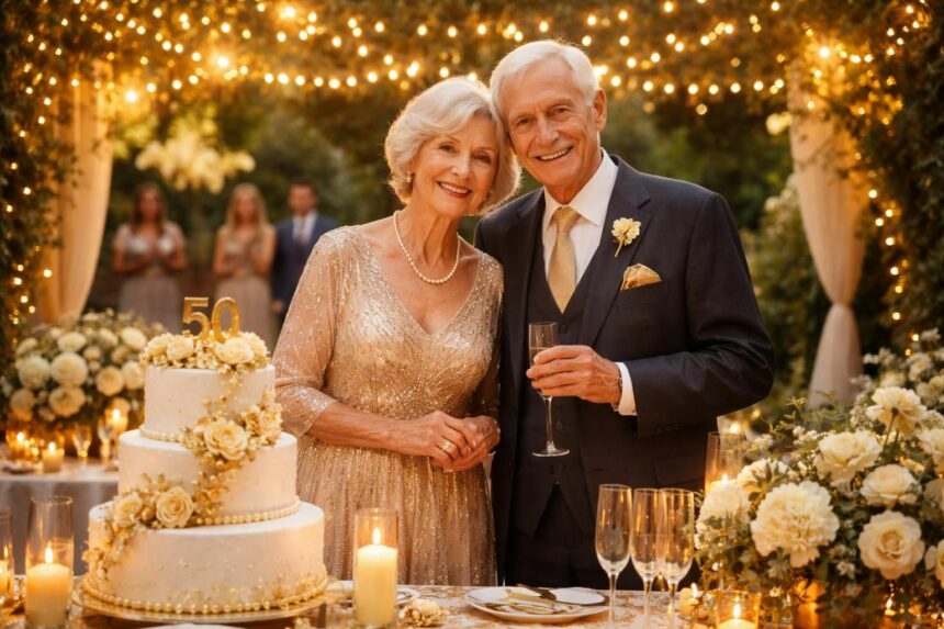 Texte pour 50 ans de mariage : noces d’or, des idées pour célébrer cet événement inoubliable découvrez des idées originales et touchantes pour célébrer 50 ans de mariage, les noces d’or, et rendre cet anniversaire inoubliable.