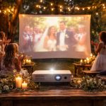 découvrez comment créer une ambiance magique lors de votre mariage grâce à des vidéos surprises projetées avec un mini vidéoprojecteur acer, pour des moments inoubliables en famille et entre amis.