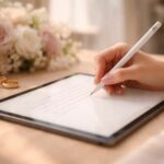 découvrez comment rédiger proprement vos vœux de mariage sur une tablette tactile grâce à nos conseils pratiques et astuces pour une version finale parfaite.