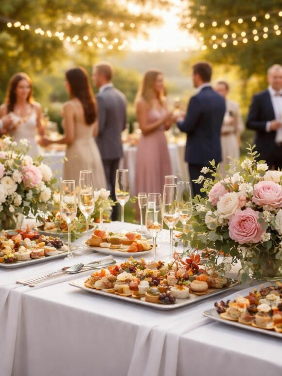 Voici comment préparer un vin d'honneur inoubliable pour un mariage découvrez nos conseils pour organiser un vin d'honneur mémorable lors de votre mariage, alliant élégance, convivialité et moments inoubliables.