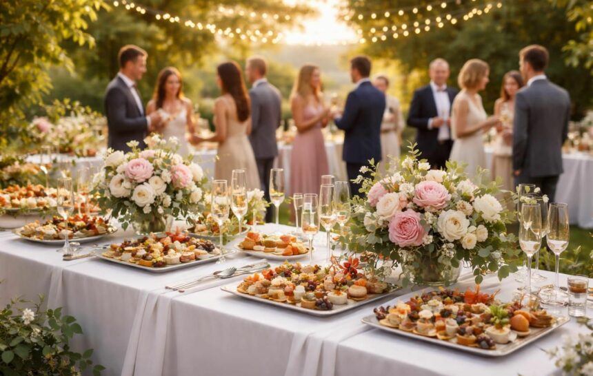 Voici comment préparer un vin d'honneur inoubliable pour un mariage découvrez nos conseils pour organiser un vin d'honneur mémorable lors de votre mariage, alliant élégance, convivialité et moments inoubliables.