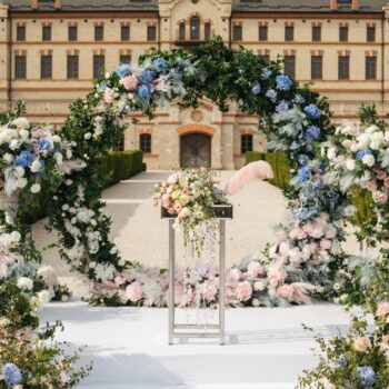 arc de mariage fleur