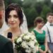 Beautiful couple at wedding ceremony