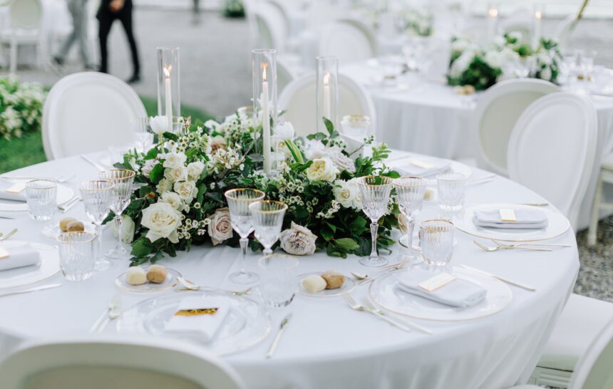 tables de mariage