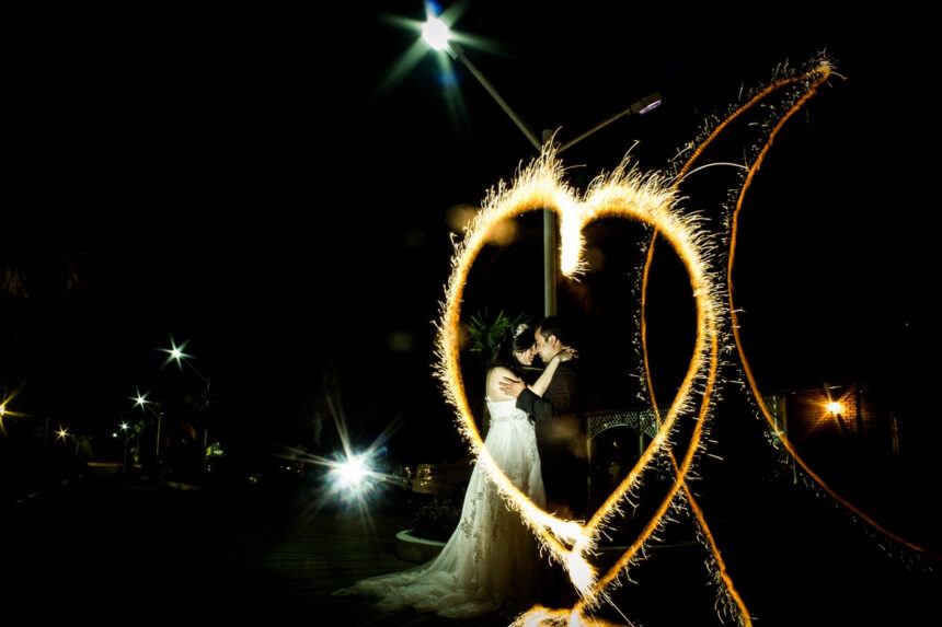 feu artifice mariage