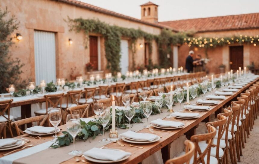 location de tables et de chaises