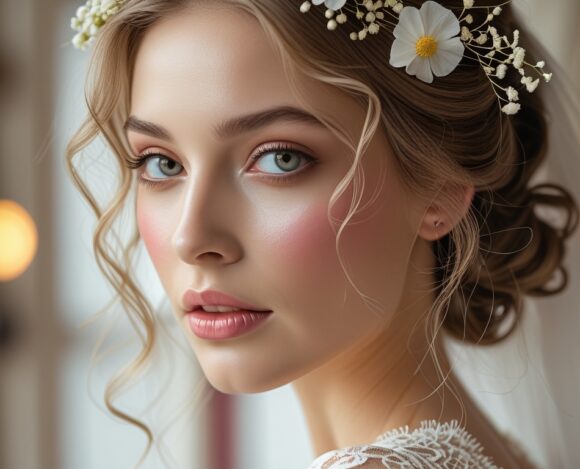 maquillage de mariage naturel