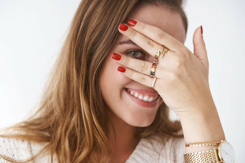 ongle St-Valentin